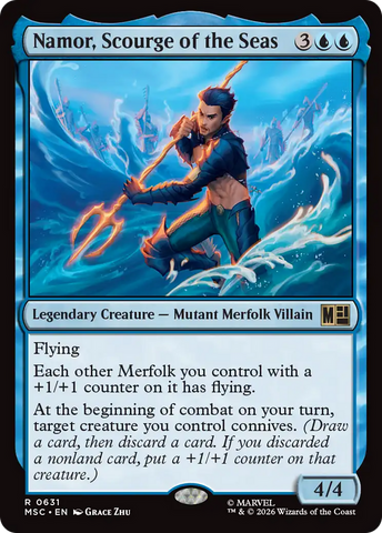 Namor, Scourge of the Seas [Marvel Super Heroes Commander]