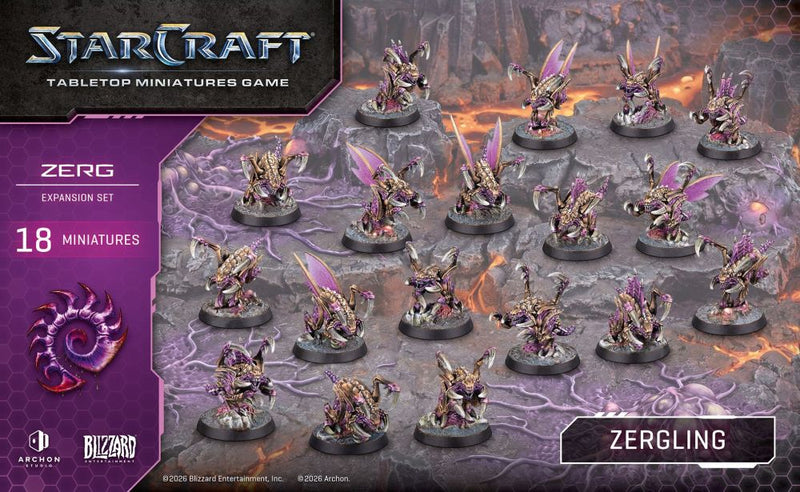 Starcraft Miniatures Games: Zerg - Zergling - Expansion Set