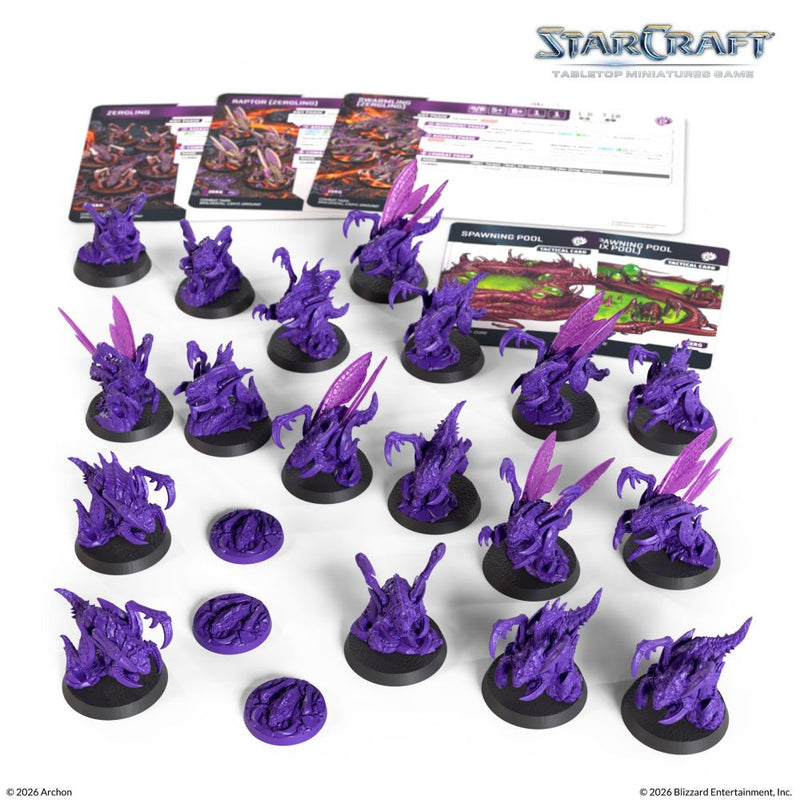 Starcraft Miniatures Games: Zerg - Zergling - Expansion Set