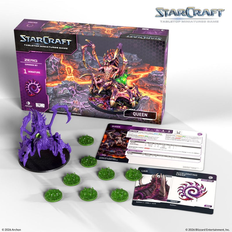 Starcraft Miniatures Games: Zerg - Queen - Expansion Set