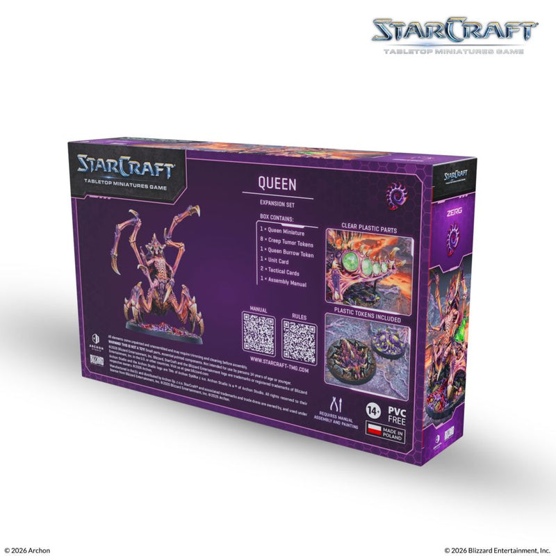 Starcraft Miniatures Games: Zerg - Queen - Expansion Set