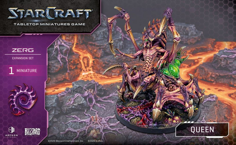 Starcraft Miniatures Games: Zerg - Queen - Expansion Set