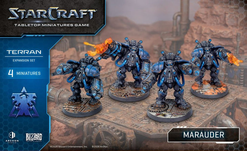Starcraft Miniatures Games: Terran - Marauder - Expansion Set