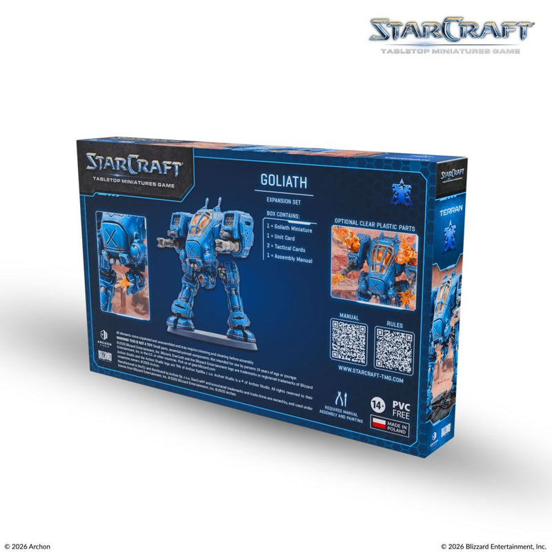 Starcraft Miniatures Games: Terran - Goliath - Expansion Set
