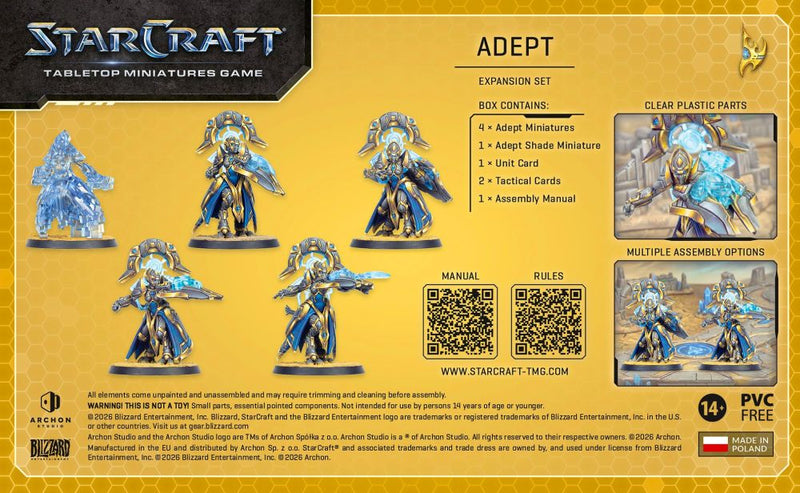 Starcraft Miniatures Games: Protoss - Adept - Expansion Set