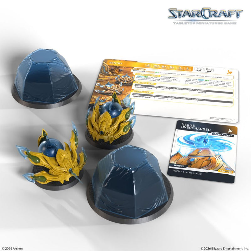 Starcraft Miniatures Games: Protoss - Sentry - Expansion Set