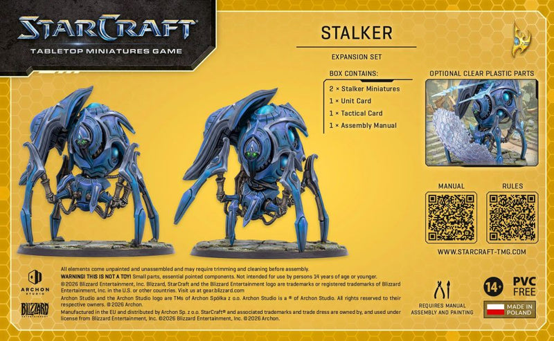 Starcraft Miniatures Games: Protoss - Stalker - Expansion Set