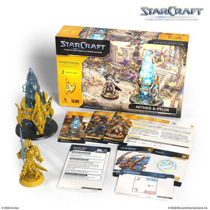 Starcraft Miniatures Games: Protoss - Artanis (Hierarch) - Expansion Set
