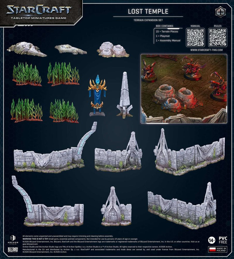 Starcraft Miniatures Games: Lost Temple - Terrain Expansion Set