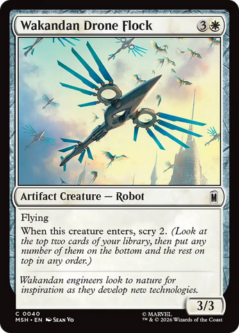 Wakandan Drone Flock [Marvel Super Heroes]