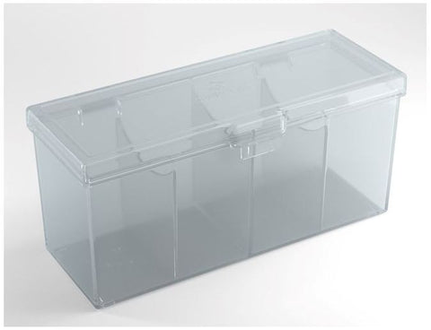 Gamegenic Fourtress Holds 320 Sleeves Deck Box Clear