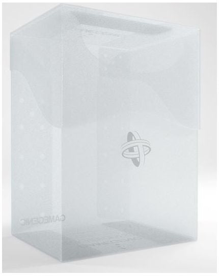 Gamegenic Deck Holder Holds 80 Sleeves Deck Box Clear