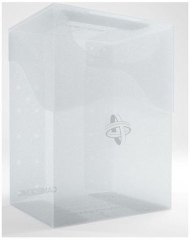 Gamegenic Deck Holder Holds 80 Sleeves Deck Box Clear