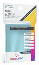 Gamegenic Prime Board Game Sleeves -Mini X-Wing (43mm x 65mm) (50 Sleeves Per Pack)