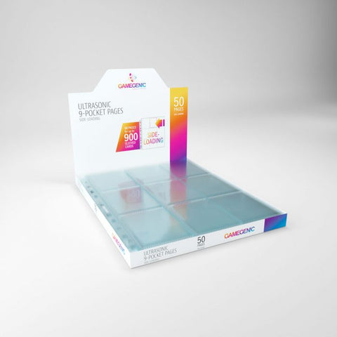 Gamegenic Ultrasonic 9 Pocket Pages Sideloading Display
