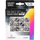 Gamegenic Galaxy Series - Moon - D6 Dice Set 16 mm (12 pcs)