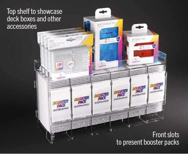 Gamegenic Booster Pack Dispenser Counter Display Stand