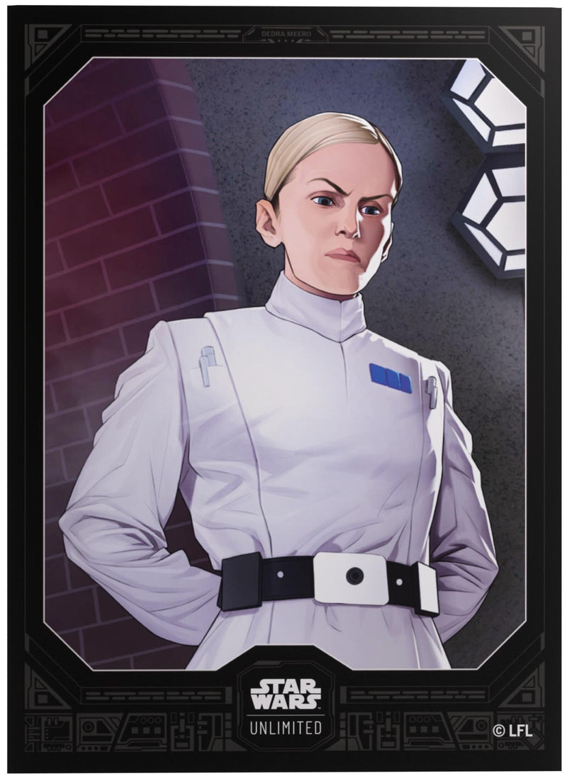 Gamegenic Star Wars Unlimited Premium Art Sleeves - Dedra Meero (66mm x 92mm)