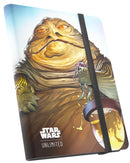Gamegenic Star Wars Unlimited 18-Pocket Album - Leia Organa/Jabba the Hutt
