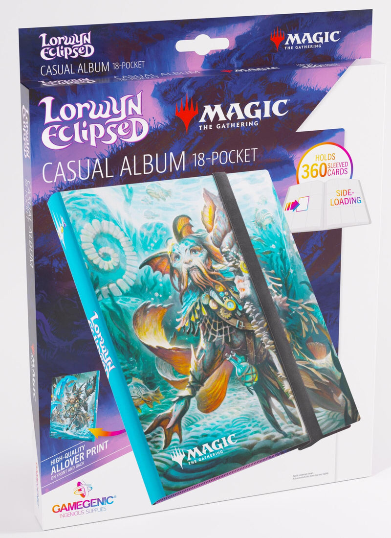 Gamegenic Magic The Gathering Lorwyn Eclipsed Casual Album 18-Pocket - Sygg, Wanderwine Wisdom/Sygg, Wanderbrine Shield