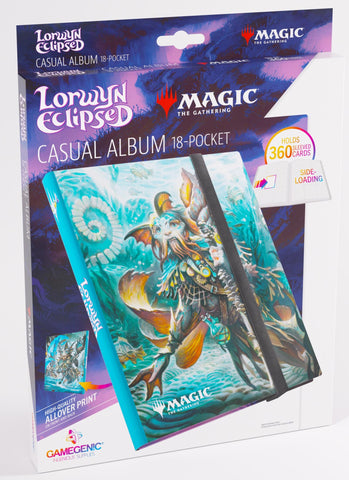 Gamegenic Magic The Gathering Lorwyn Eclipsed Casual Album 18-Pocket - Sygg, Wanderwine Wisdom/Sygg, Wanderbrine Shield