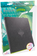 Gamegenic Magic The Gathering Secrets of Strixhaven Zip-Up Album 18-Pocket - Black/Green