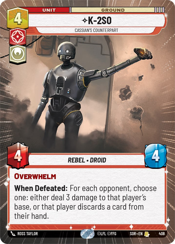 K-2SO - Cassian's Counterpart (Hyperspace) (408) [Spark of Rebellion]