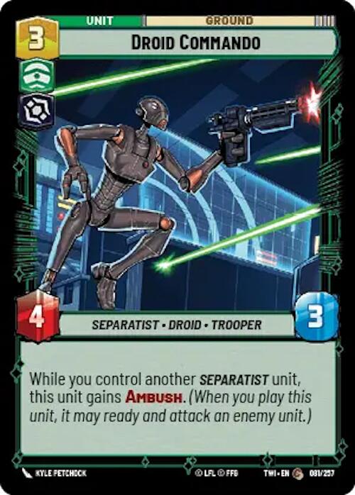 Droid Commando (081/257) [Twilight of the Republic]