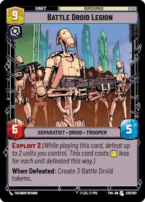 Battle Droid Legion (235/257) [Twilight of the Republic]