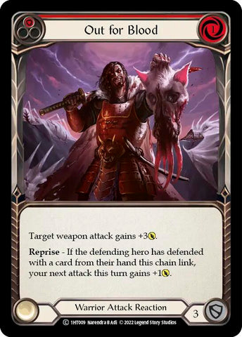 Out for Blood (Red) [1HT009] (History Pack 1 Dorinthea Blitz Deck)
