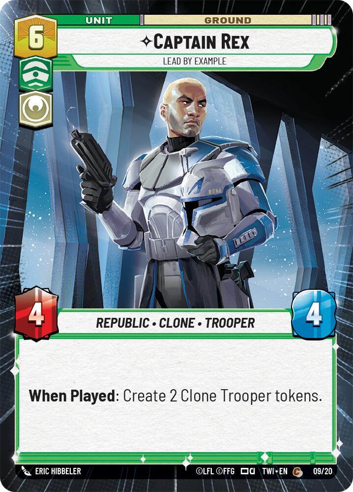 Captain Rex - Lead by Example (9) (Hyperspace) (9) [Twilight of the Republic]
