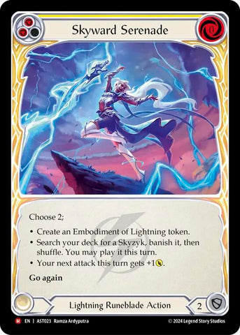 Skyward Serenade [AST023] (Armory Deck: Aurora)  Rainbow Foil