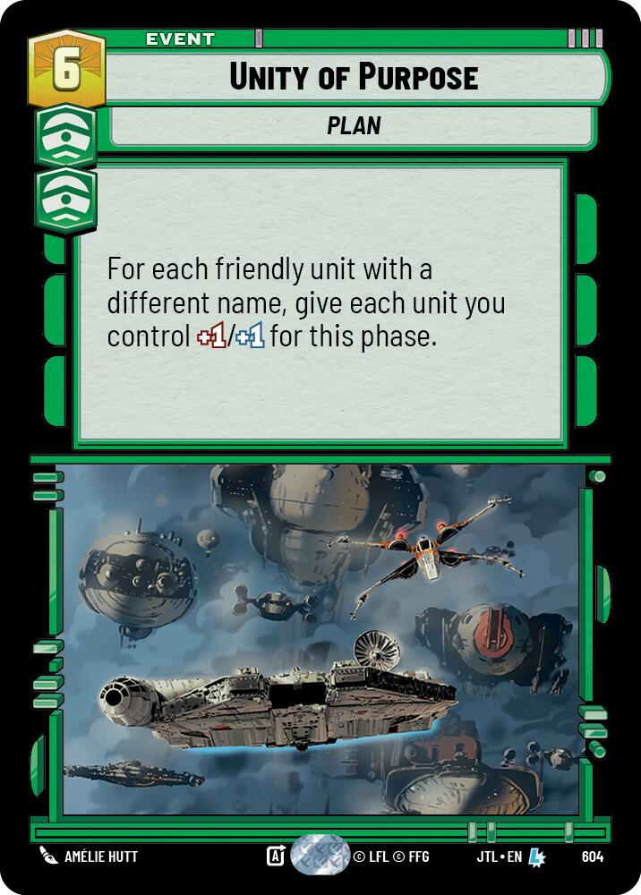 Unity of Purpose (Foil) (604) [Jump to Lightspeed]