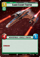 Eager Escort Fighter (846) (Hyperspace Foil) (846) [Jump to Lightspeed]
