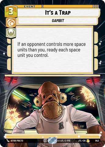 It's a Trap (943) (Hyperspace Foil) (943) [Jump to Lightspeed]