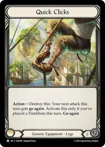 Quick Clicks (Treasure) [SEA186] (High Seas)  Cold Foil