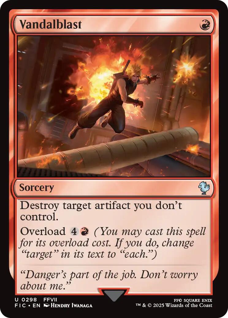 Vandalblast (Surge Foil) [FINAL FANTASY Commander]