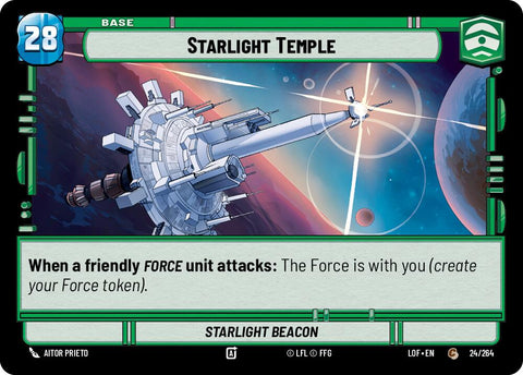 Starlight Temple // Experience (024/264 // T01/T03) (024/264 // T01/T03) [Legends of the Force]