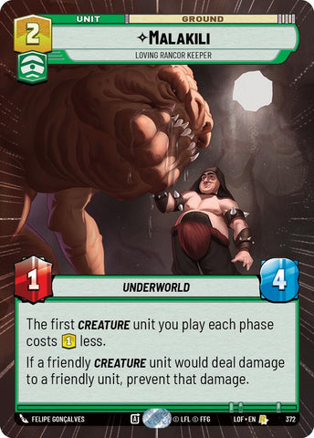 Malakili - Loving Rancor Keeper (372) (Hyperspace) (372) [Legends of the Force]