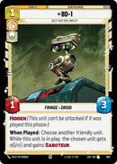 BD-1 - Beep Boo Boo Bweep (693) (Foil) (693) [Legends of the Force]