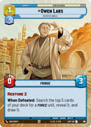 Owen Lars - Devoted Uncle (797) (Hyperspace Foil) (797) [Legends of the Force]