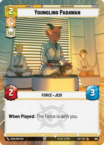 Youngling Padawan (933) (Hyperspace Foil) (933) [Legends of the Force]