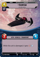 Scimitar - Sith Infiltrator (973) (Hyperspace Foil) (973) [Legends of the Force]