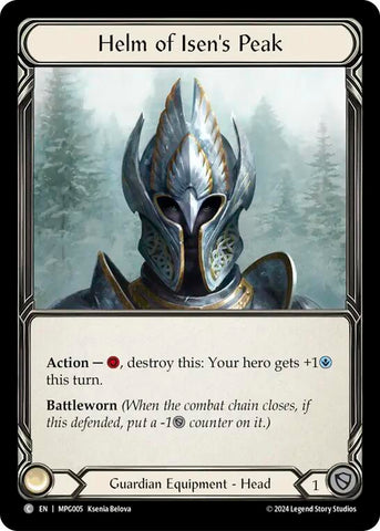 Helm of Isen's Peak [MPG005] (Mastery Pack Guardian)