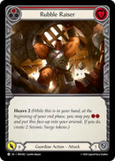 Rubble Raiser (Red) [MPG082] (Mastery Pack Guardian)  Rainbow Foil