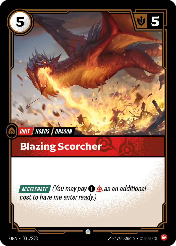 Blazing Scorcher - 1 - [OGN]