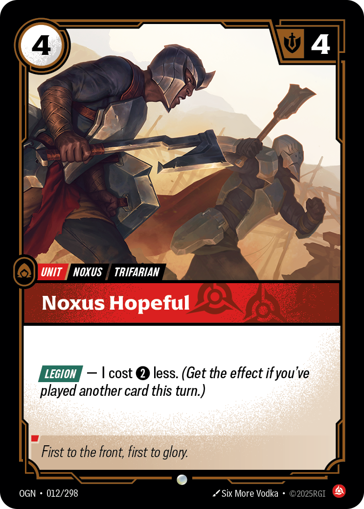 Noxus Hopeful - 12 - [OGN]