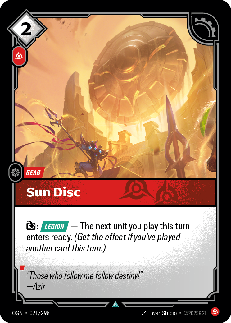 Sun Disc - 21 - [OGN]