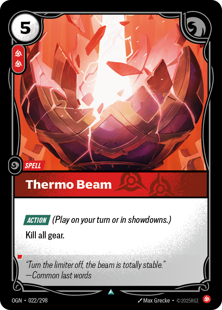 Thermo Beam - 22 - [OGN]