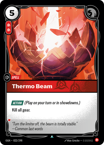 Thermo Beam - 22 - [OGN]